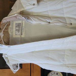 White down puffer vest